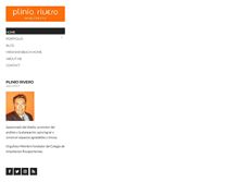 Tablet Screenshot of plinio-rivero.com
